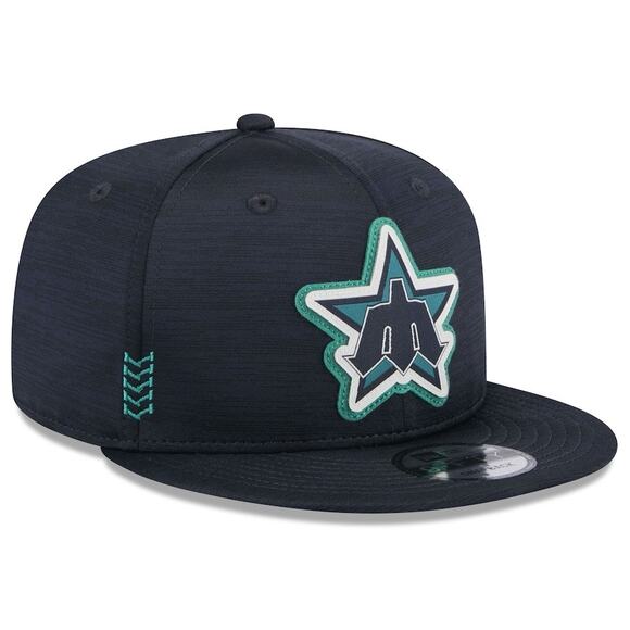 Seattle Mariners 2024 Clubhouse 59FIFTY Fitted Hat – Size 7‎ ¼, Navy, NWT - Picture 2 of 5